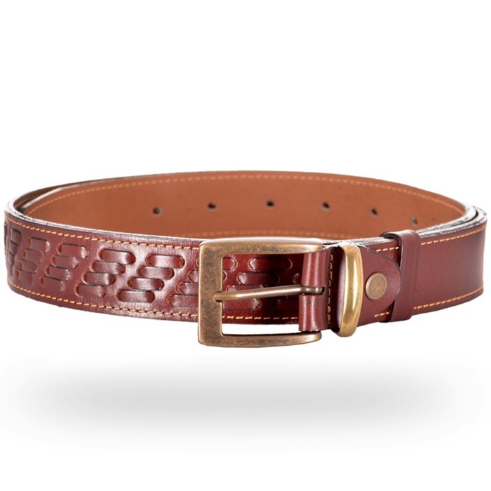 Ремень брючный "Плетень", ширина 35 мм, № 2