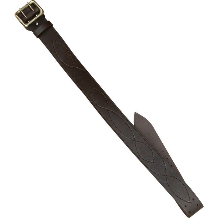 Ремень брючный, коричневый, ширина 50 мм, № 2