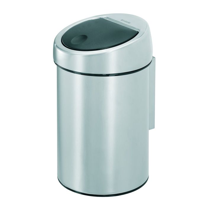 Ведро для мусора Brabantia Touch Bin, 3 л, цвет матовая сталь