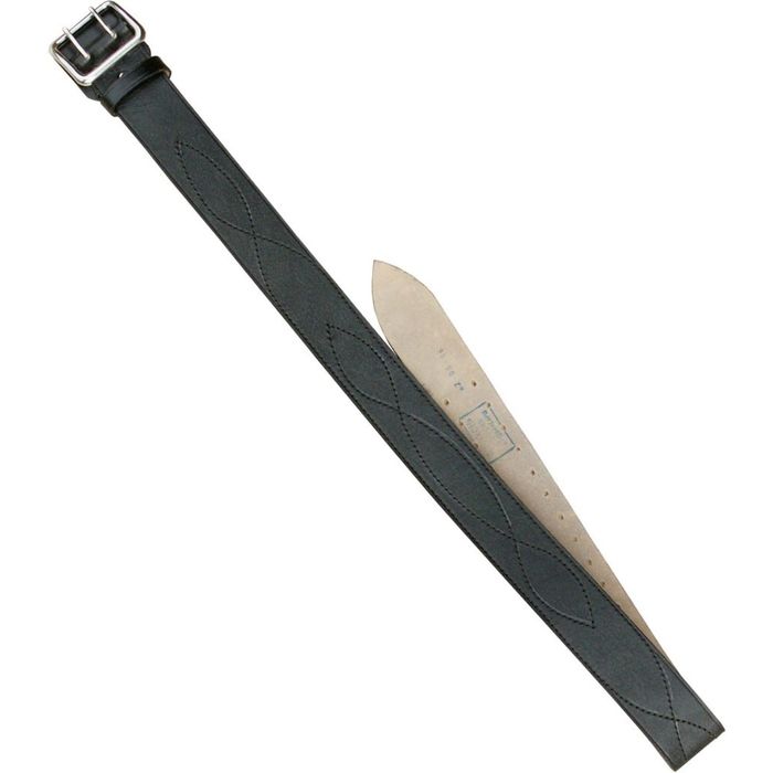 Ремень офицерский, чёрный, ширина 50 мм, № 4