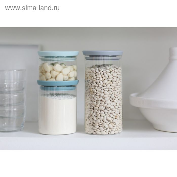 

Набор модульных стеклянных банок Brabantia, 3 шт.