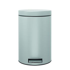 

Ведро для мусора Brabantia, 12 л, с педалью, цвет серебристый