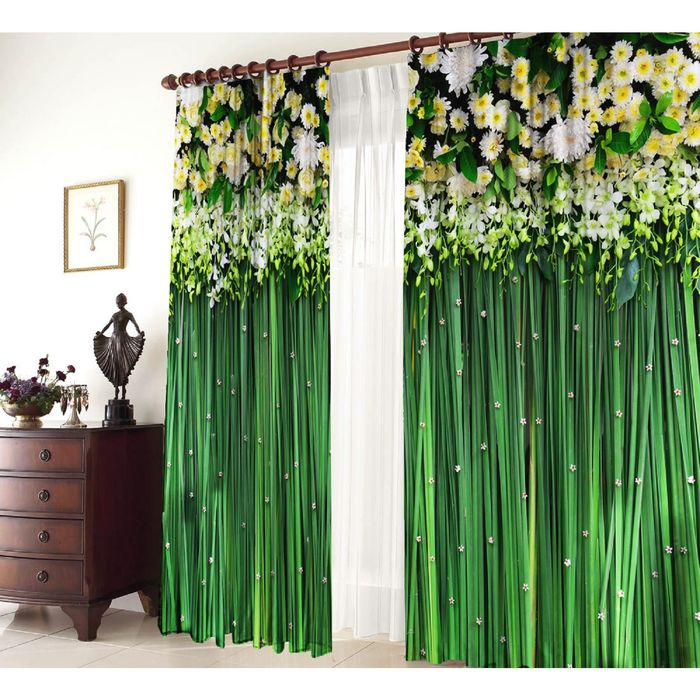 Комплект штор 21096 "Элит", ш 150 х в 270 см - 2 шт, разноцветный