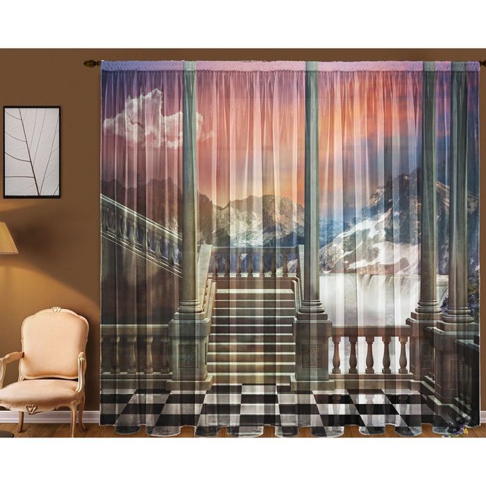 Тюль "Тишина", размер 290х270 см 21126