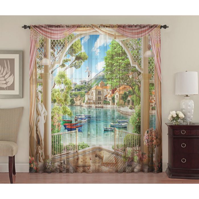 Тюль "Сицилия", размер 290х270 см 21126