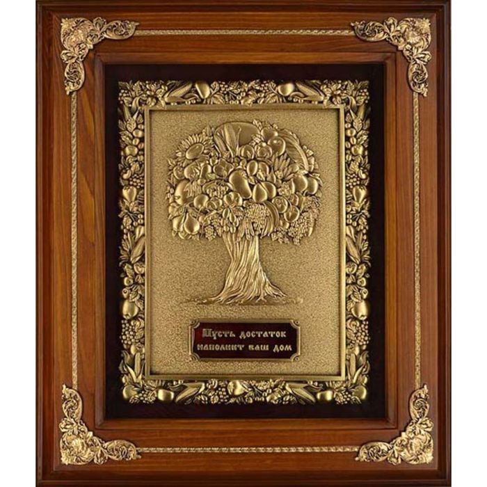 Деревянная ключница «Дерево Изобилия»