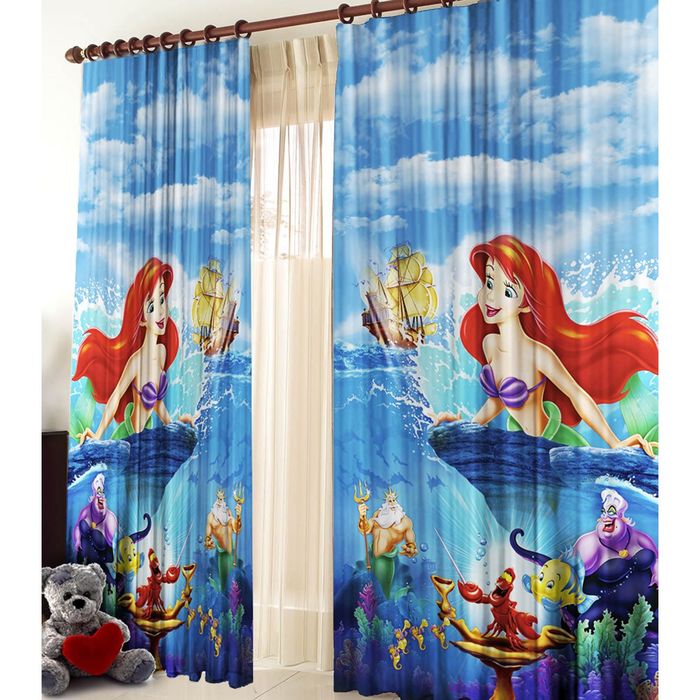 Комплект штор 21141 "Ариэль", ш 150 х в 270 см - 2 шт, разноцветный