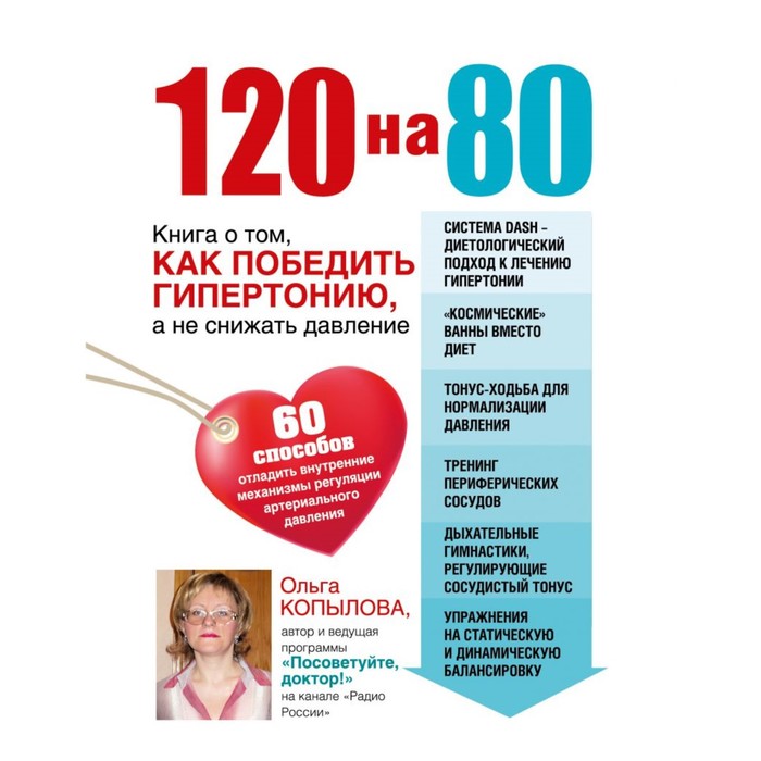 120 на 80. Книга о том, как победить гипертонию, а не снижать давление (комплект)