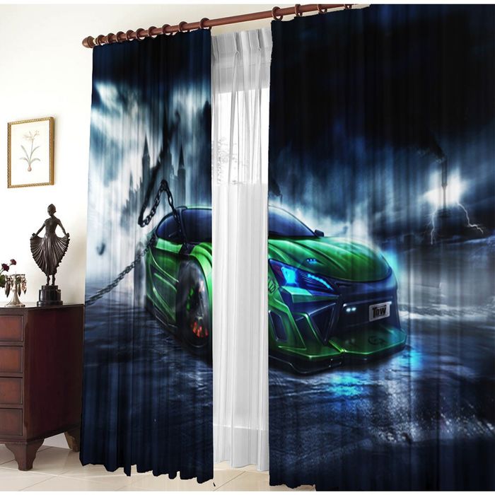 Комплект штор 21188 "Драйв", ш 150 х в 270 см - 2 шт, разноцветный