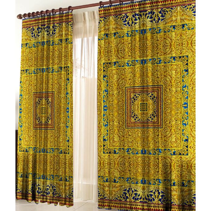 Комплект штор 21207 "Люксор", ш 150 х в 270 см - 2 шт, разноцветный