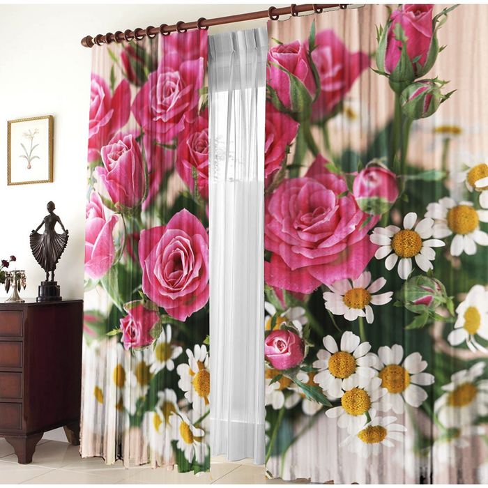 Комплект штор 21210 "Маэстро", ш 150 х в 270 см - 2 шт, разноцветный