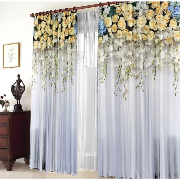 Комплект штор 21232 "Реверанс", ш 150 х в 270 см - 2 шт, разноцветный