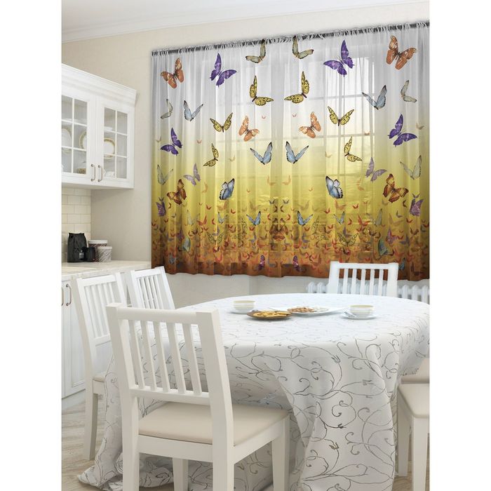 Тюль Butterfly, размер 160х290 см