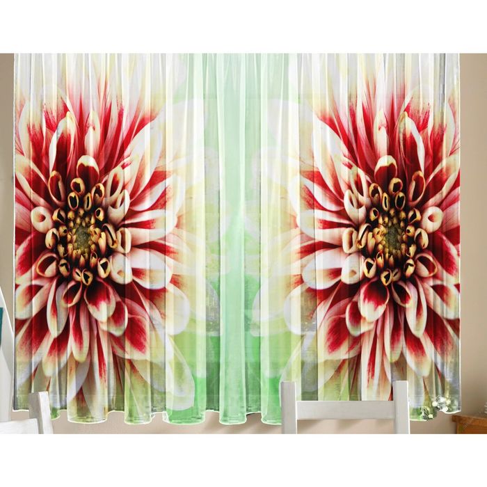 Тюль "Георгин", размер 160х290 см