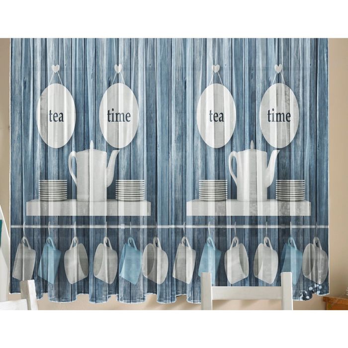 Тюль "Завтрак", размер 160х290 см