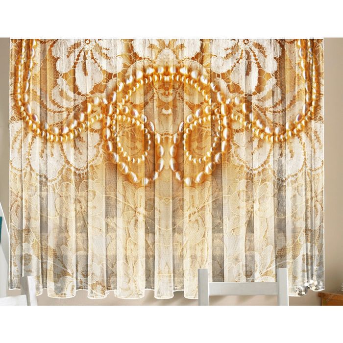 Тюль "Кружево", размер 160х290 см