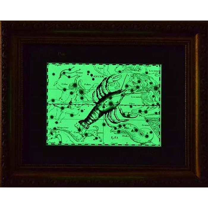 Светящаяся в темноте картина "Рак"