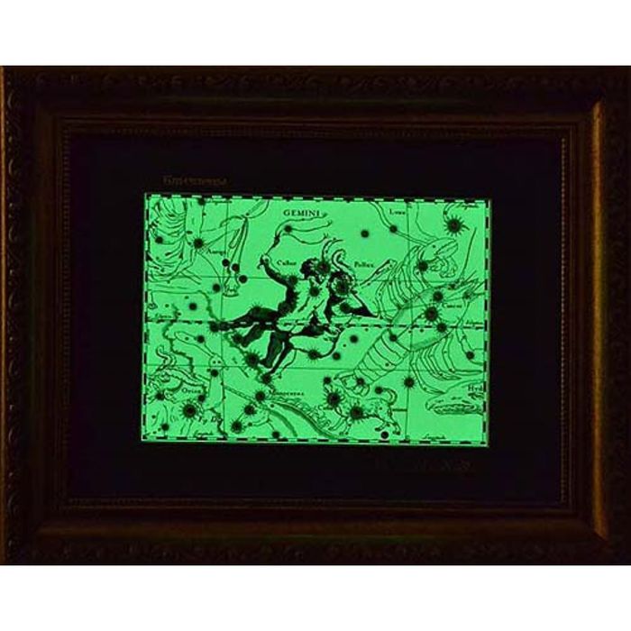 Светящаяся в темноте картина "Близнецы"