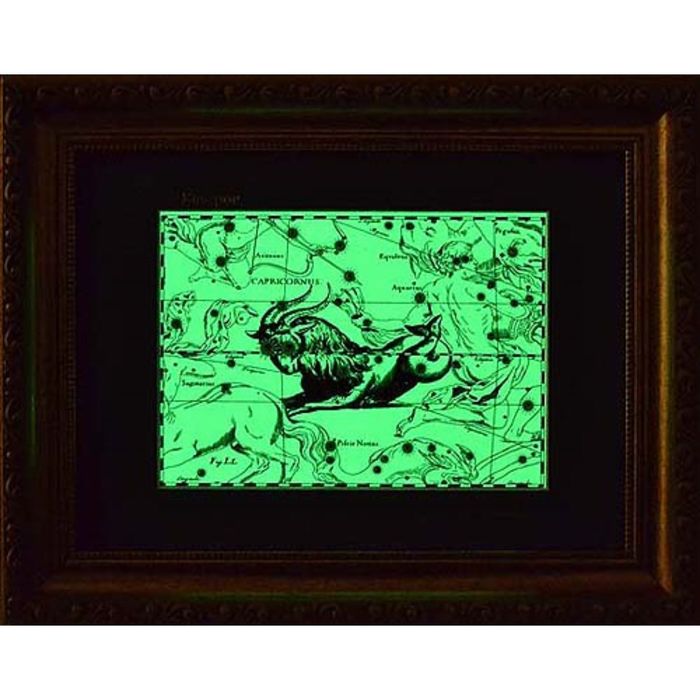 Светящаяся в темноте картина "Козерог"