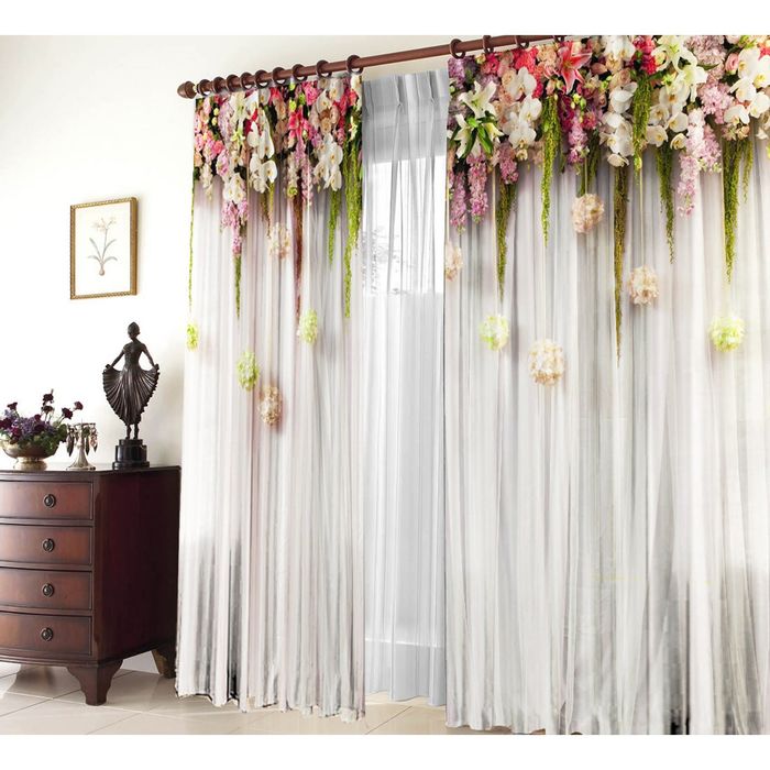 Комплект штор 21040 "Чувственность", ш 150 х в 270 см - 2 шт, разноцветный