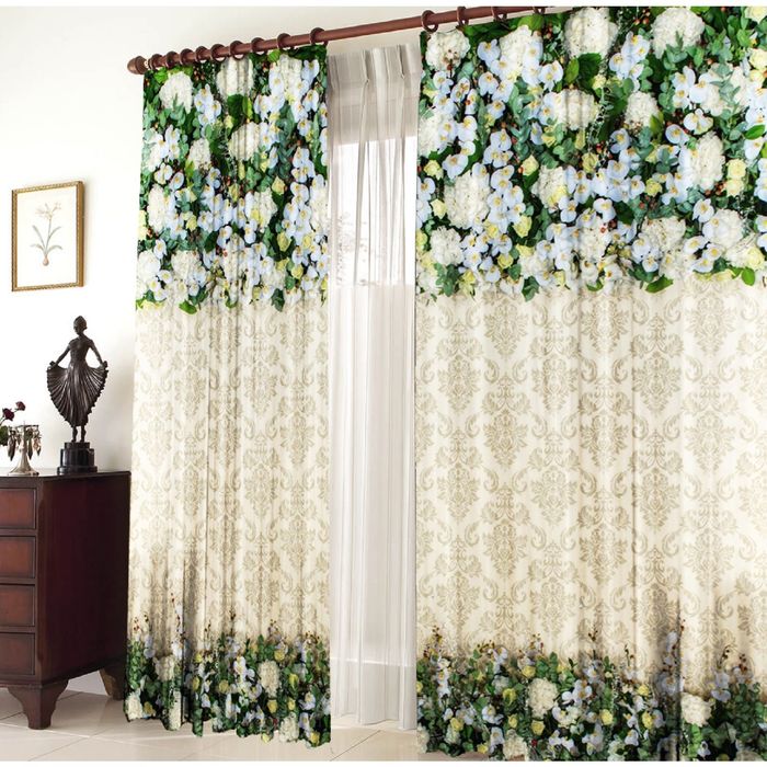 Комплект штор 21060 "Созвучие", ш 150 х в 270 см - 2 шт, разноцветный