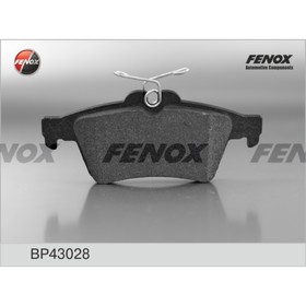 Колодки тормозные Fenox BP43028 от Сима-ленд