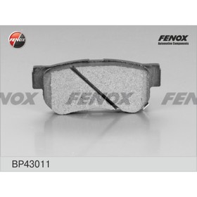 

Тормозные колодки задние Fenox BP43011