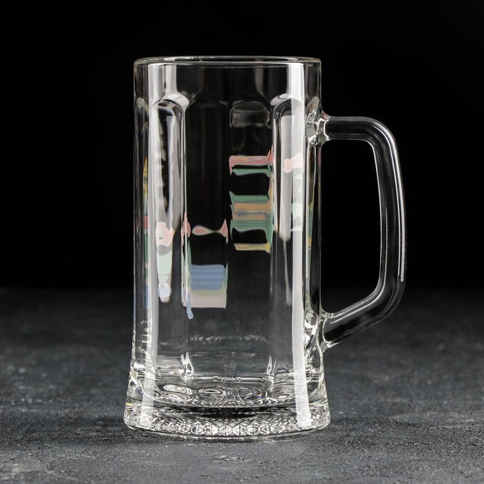 Кружка пивная 330 мл "Приколисты", рисунок МИКС