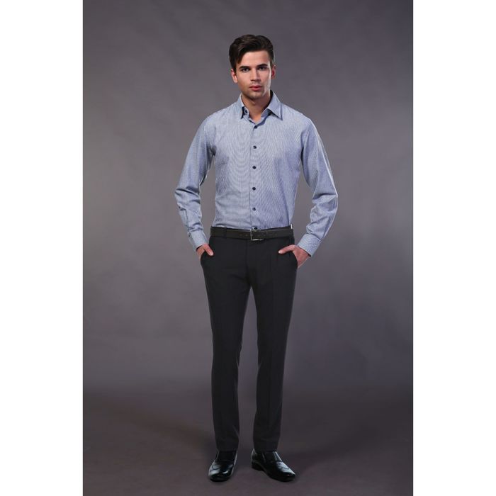 Брюки мужские, цвет чёрный, рост 170 см, размер 46 (арт.Бр1216)