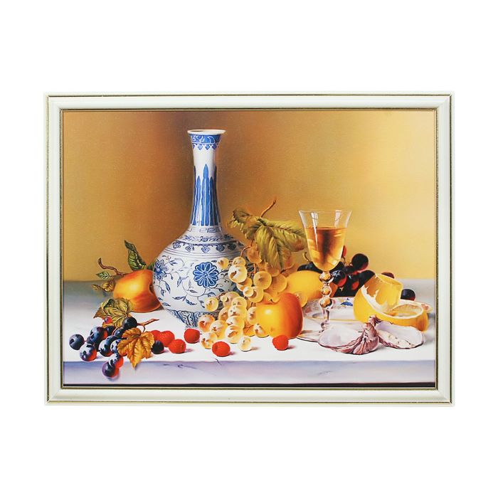 Картина "Натюрморт с расписным кувшином"