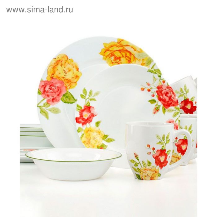 фото Тарелка обеденная emma jane, d=27 см corelle