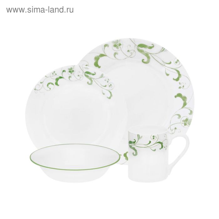 фото Набор посуды spring faenza, 16 предметов corelle