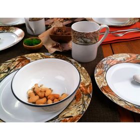 

Тарелка закусочная Woodland Leaves, d=22 см