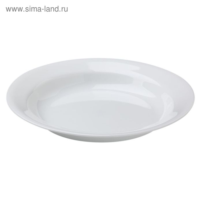 фото Тарелка суповая winter frost white с бортом, 440 мл corelle