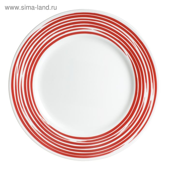 фото Тарелка закусочная brushed red, d=22 см corelle