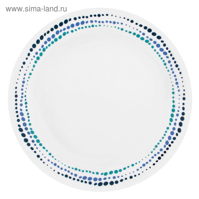 фото Тарелка обеденная ocean blues, d=26 см corelle