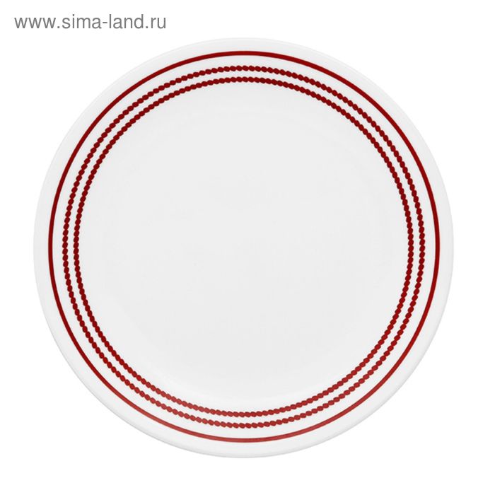 фото Тарелка закусочная ruby red, d=22 см corelle