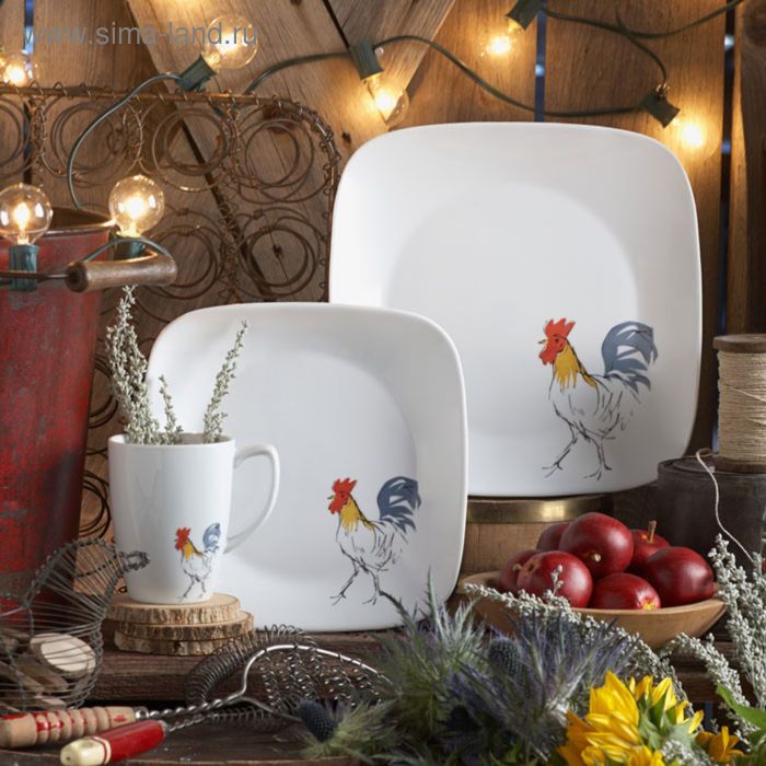 фото Набор посуды country dawn, 16 предметов corelle