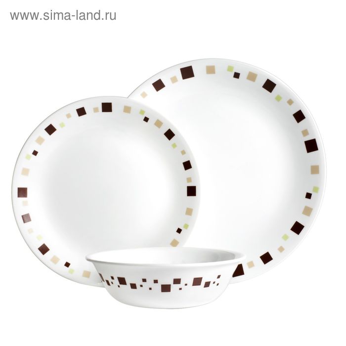 фото Набор посуды geometric, 12 предметов corelle