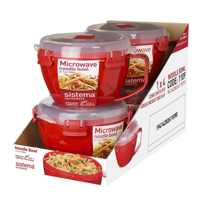 MICROWAVE Кружка для лапши 940мл