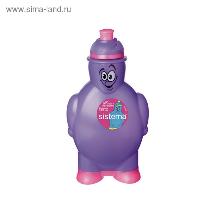 Бутылка для воды Sistema, 350 мл, цвет МИКС бутылка для воды sistema тритан 900 мл цвет микс