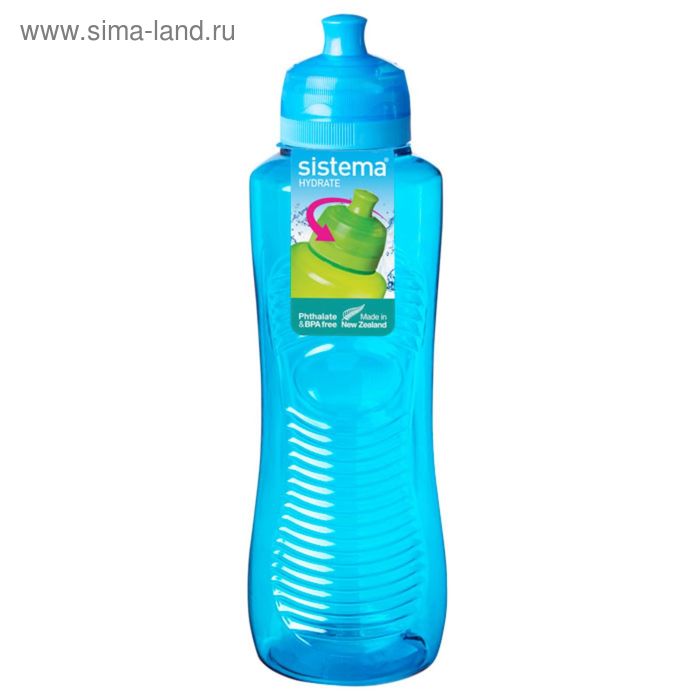 Бутылка для воды Sistema, 800 мл, цвет МИКС бутылка для воды sistema тритан 600 мл цвет микс