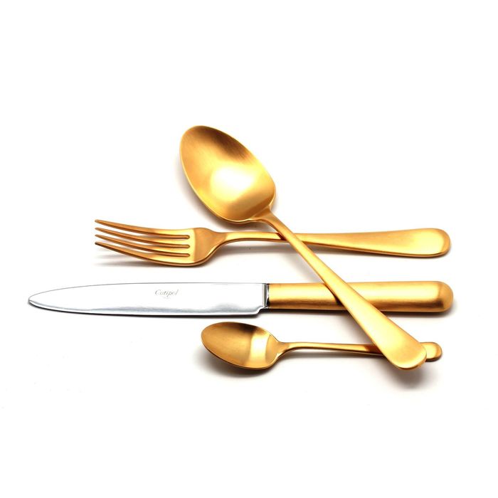 Набор столовых приборов ATLANTICO GOLD мат. 72 пр.