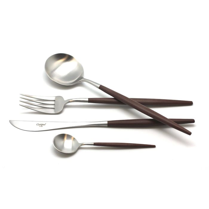 Набор столовых приборов GOA BROWN 24 пр.