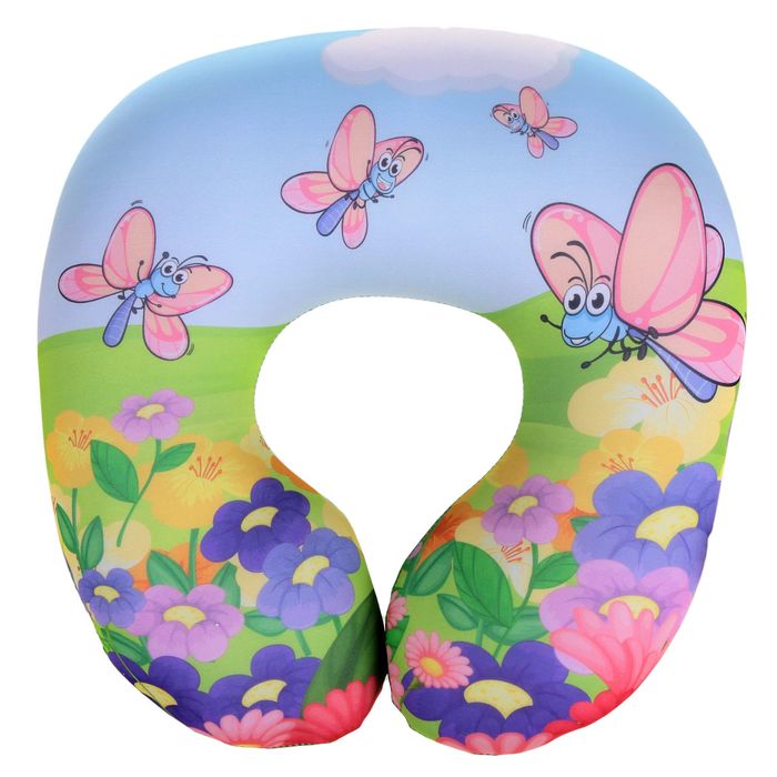 Мягкая антистресс-подушка под шею "Детская 3"