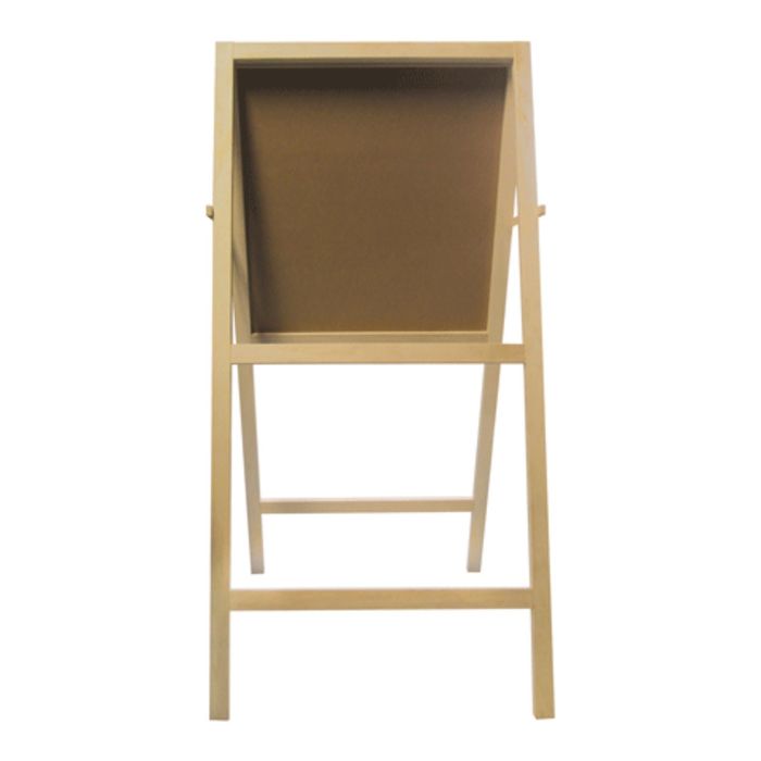 Мольберт тип "Хлопушка", размер планшета 60x60см, в собраном виде 60x120x5см