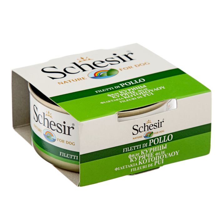 Консервы для собак Schesir цыпленок 150 г