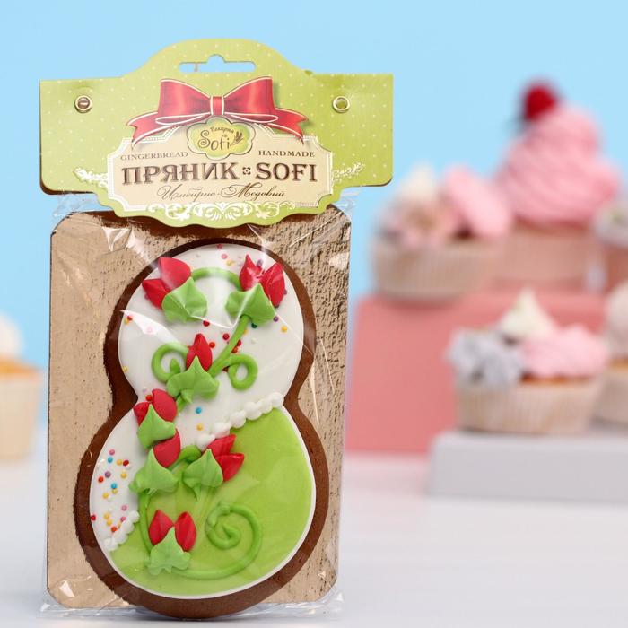 

Пряник "Восьмерка" имбирно-медовый, 85 г