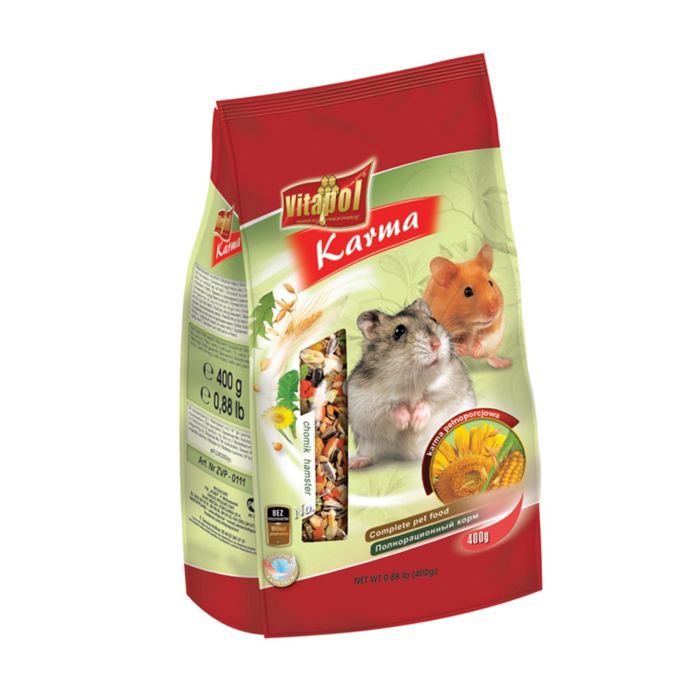 Корм Vitapol для хомяка, полнорационный, 400 г