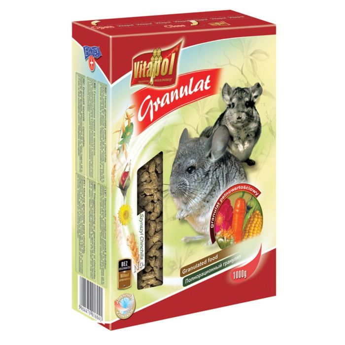 Корм Vitapol для шиншилл, 1000 г